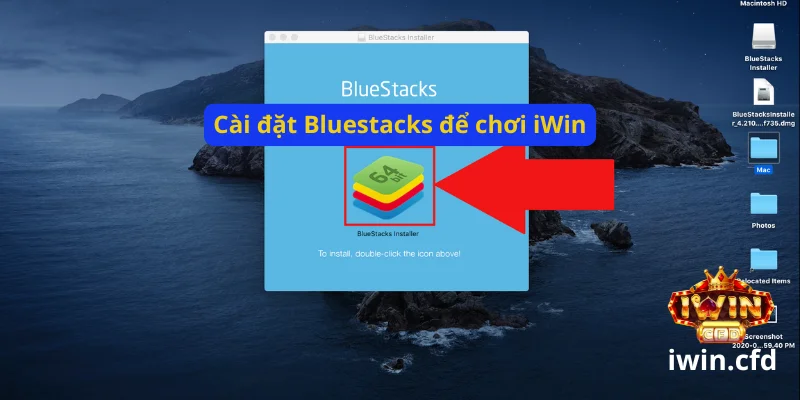 Fake Android chơi iWin bằng Bluestacks